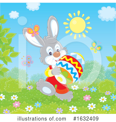 Royalty-Free (RF) Rabbit Clipart Illustration by Alex Bannykh - Stock Sample #1632409