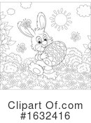 Rabbit Clipart #1632416 by Alex Bannykh