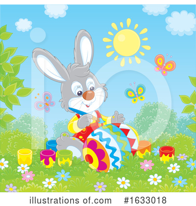 Royalty-Free (RF) Rabbit Clipart Illustration by Alex Bannykh - Stock Sample #1633018