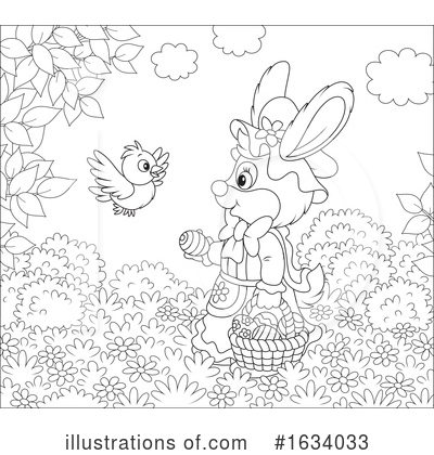 Royalty-Free (RF) Rabbit Clipart Illustration by Alex Bannykh - Stock Sample #1634033
