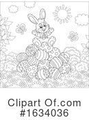 Rabbit Clipart #1634036 by Alex Bannykh
