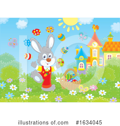 Royalty-Free (RF) Rabbit Clipart Illustration by Alex Bannykh - Stock Sample #1634045