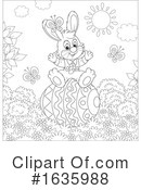 Rabbit Clipart #1635988 by Alex Bannykh