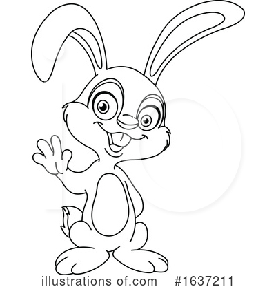 Royalty-Free (RF) Rabbit Clipart Illustration by yayayoyo - Stock Sample #1637211
