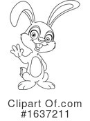 Rabbit Clipart #1637211 by yayayoyo