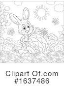 Rabbit Clipart #1637486 by Alex Bannykh
