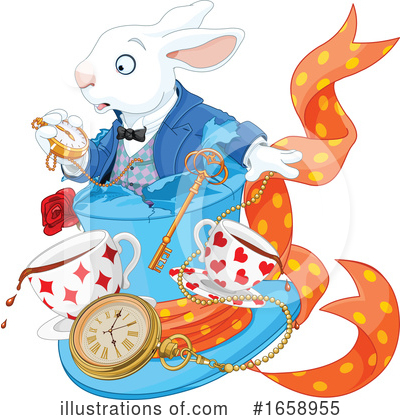 Royalty-Free (RF) Rabbit Clipart Illustration by Pushkin - Stock Sample #1658955