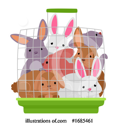 Royalty-Free (RF) Rabbit Clipart Illustration by BNP Design Studio - Stock Sample #1685461