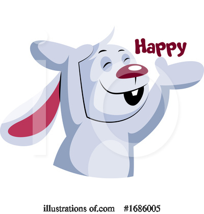Royalty-Free (RF) Rabbit Clipart Illustration by Morphart Creations - Stock Sample #1686005