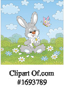 Rabbit Clipart #1693789 by Alex Bannykh