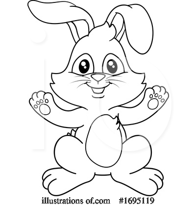 Royalty-Free (RF) Rabbit Clipart Illustration by AtStockIllustration - Stock Sample #1695119