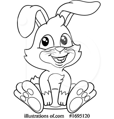 Royalty-Free (RF) Rabbit Clipart Illustration by AtStockIllustration - Stock Sample #1695120