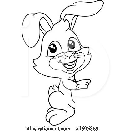 Royalty-Free (RF) Rabbit Clipart Illustration by AtStockIllustration - Stock Sample #1695869
