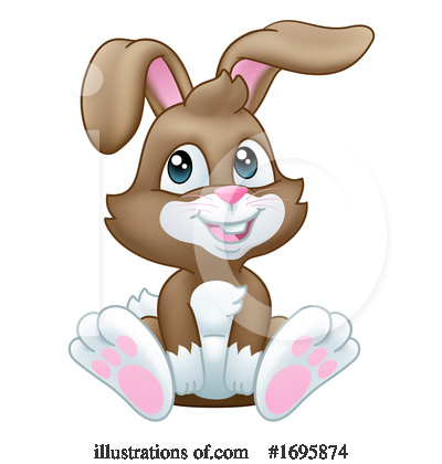 Royalty-Free (RF) Rabbit Clipart Illustration by AtStockIllustration - Stock Sample #1695874