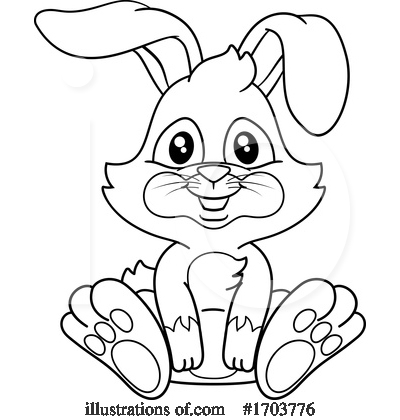 Royalty-Free (RF) Rabbit Clipart Illustration by AtStockIllustration - Stock Sample #1703776