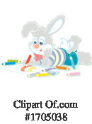 Rabbit Clipart #1705038 by Alex Bannykh