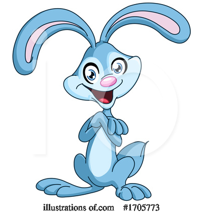 Royalty-Free (RF) Rabbit Clipart Illustration by yayayoyo - Stock Sample #1705773