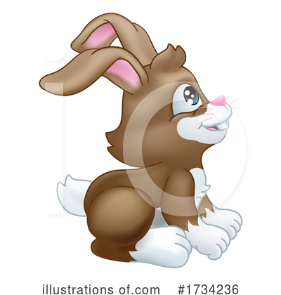 Royalty-Free (RF) Rabbit Clipart Illustration by AtStockIllustration - Stock Sample #1734236