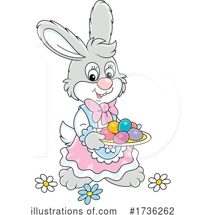 Royalty-Free (RF) Rabbit Clipart Illustration by Alex Bannykh - Stock Sample #1736262
