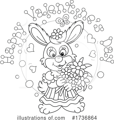 Royalty-Free (RF) Rabbit Clipart Illustration by Alex Bannykh - Stock Sample #1736864