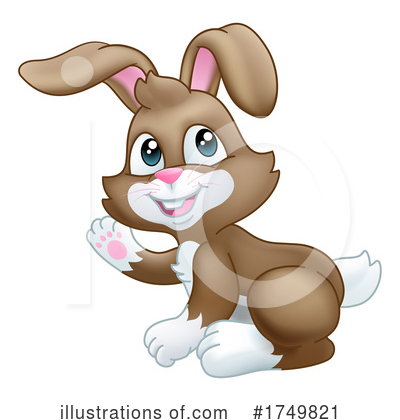 Royalty-Free (RF) Rabbit Clipart Illustration by AtStockIllustration - Stock Sample #1749821