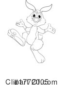 Rabbit Clipart #1772005 by AtStockIllustration