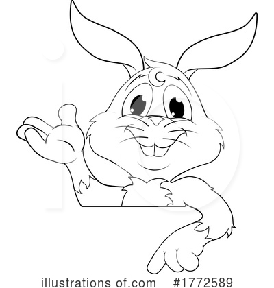 Royalty-Free (RF) Rabbit Clipart Illustration by AtStockIllustration - Stock Sample #1772589