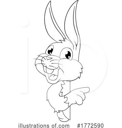 Royalty-Free (RF) Rabbit Clipart Illustration by AtStockIllustration - Stock Sample #1772590