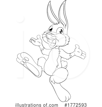 Royalty-Free (RF) Rabbit Clipart Illustration by AtStockIllustration - Stock Sample #1772593