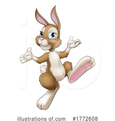 Royalty-Free (RF) Rabbit Clipart Illustration by AtStockIllustration - Stock Sample #1772608