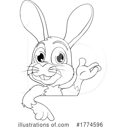 Royalty-Free (RF) Rabbit Clipart Illustration by AtStockIllustration - Stock Sample #1774596