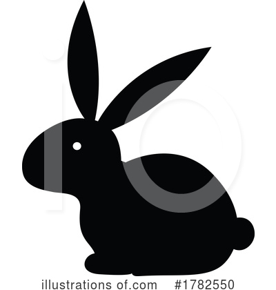 Royalty-Free (RF) Rabbit Clipart Illustration by cidepix - Stock Sample #1782550