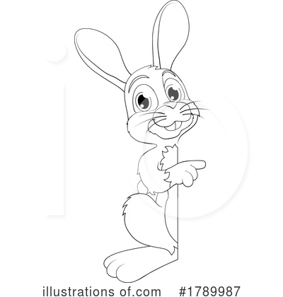 Royalty-Free (RF) Rabbit Clipart Illustration by AtStockIllustration - Stock Sample #1789987