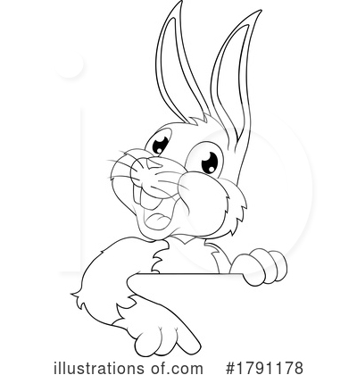 Royalty-Free (RF) Rabbit Clipart Illustration by AtStockIllustration - Stock Sample #1791178