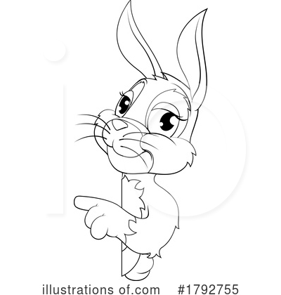 Royalty-Free (RF) Rabbit Clipart Illustration by AtStockIllustration - Stock Sample #1792755