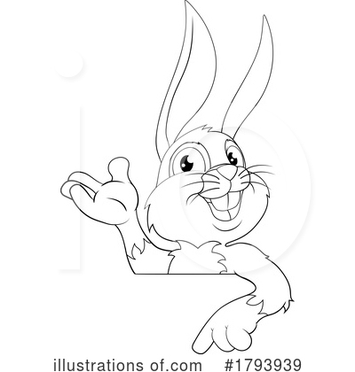 Royalty-Free (RF) Rabbit Clipart Illustration by AtStockIllustration - Stock Sample #1793939