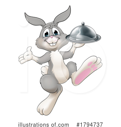Royalty-Free (RF) Rabbit Clipart Illustration by AtStockIllustration - Stock Sample #1794737
