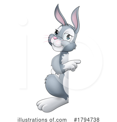 Royalty-Free (RF) Rabbit Clipart Illustration by AtStockIllustration - Stock Sample #1794738
