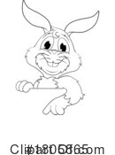 Rabbit Clipart #1805865 by AtStockIllustration