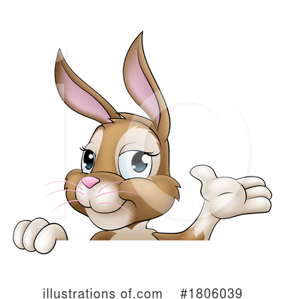 Royalty-Free (RF) Rabbit Clipart Illustration by AtStockIllustration - Stock Sample #1806039