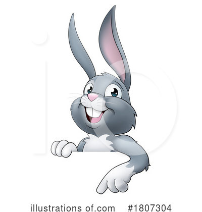 Royalty-Free (RF) Rabbit Clipart Illustration by AtStockIllustration - Stock Sample #1807304