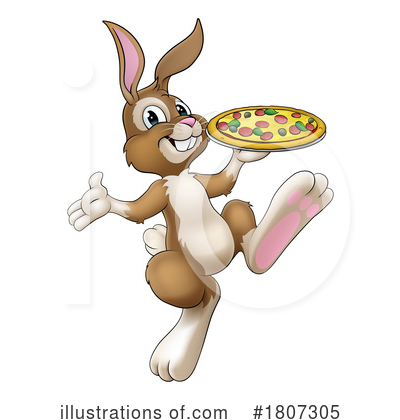Royalty-Free (RF) Rabbit Clipart Illustration by AtStockIllustration - Stock Sample #1807305