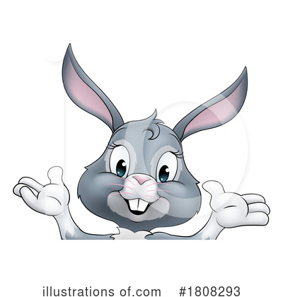 Royalty-Free (RF) Rabbit Clipart Illustration by AtStockIllustration - Stock Sample #1808293