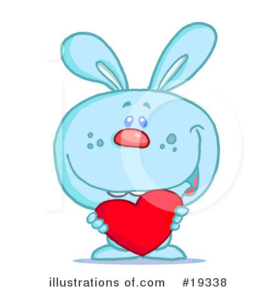 Royalty-Free (RF) Rabbit Clipart Illustration by Hit Toon - Stock Sample #19338