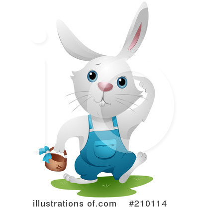 Royalty-Free (RF) Rabbit Clipart Illustration by BNP Design Studio - Stock Sample #210114