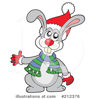 Royalty-Free (RF) Rabbit Clipart Illustration by visekart - Stock Sample #212376