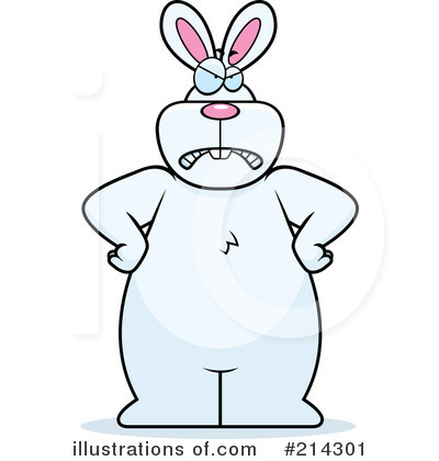 Royalty-Free (RF) Rabbit Clipart Illustration by Cory Thoman - Stock Sample #214301