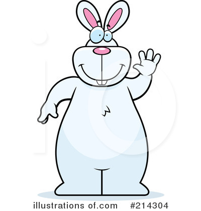 Royalty-Free (RF) Rabbit Clipart Illustration by Cory Thoman - Stock Sample #214304