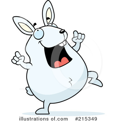 Royalty-Free (RF) Rabbit Clipart Illustration by Cory Thoman - Stock Sample #215349