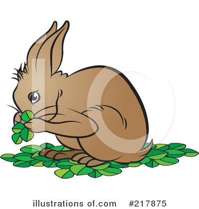Royalty-Free (RF) Rabbit Clipart Illustration by Lal Perera - Stock Sample #217875